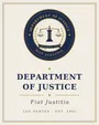 Department of Justice — Fiat Justitia — Los Santos, EST. 1901